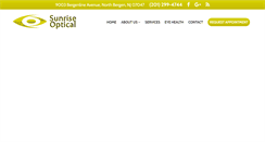 Desktop Screenshot of optical-northbergen.com